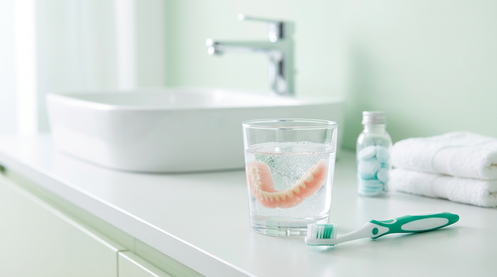 Zahnprothese Reinigen Raucher