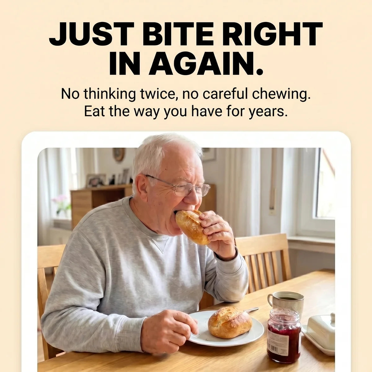 Bite right in again