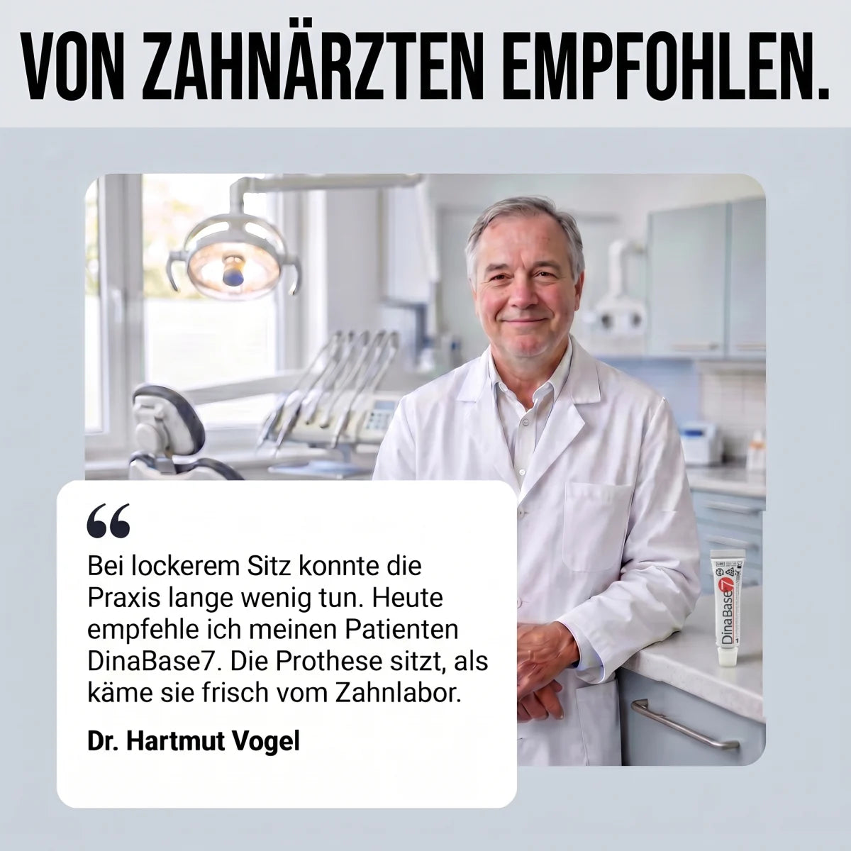 Von Zahnärzten empfohlen